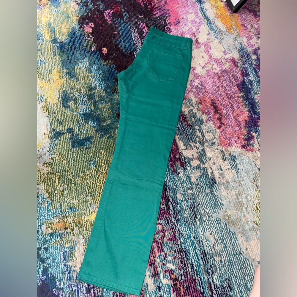H&M Vibrant Green Slim Men Jeans
